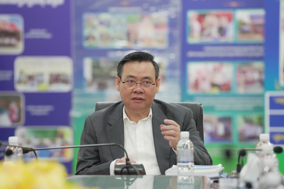 កិច្ចប្រជុំត្រៀមរៀបចំសិក្ខាសាលាពិគ្រោះយោបល់លើសេចក្ដីព្រាងផែនការអនុវត្ត៥ឆ្នាំ ដំណាក់កាលទី២