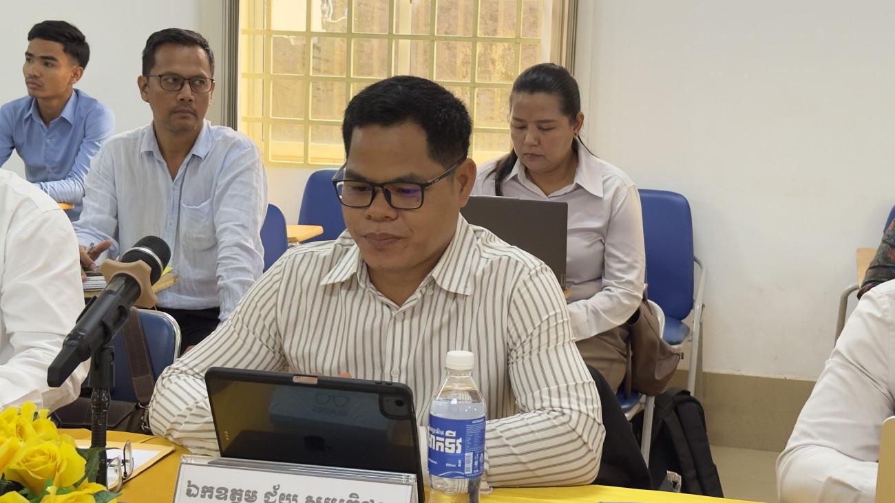 កិច្ចប្រជុំគាំទ្របច្ចេកទេស និងការរៀបចំកំណត់មុខតំណែងវិជ្ជាជីវៈ និងការពិពណ៌នាមុខតំណែងក្នុងរចនាសម្ព័ន្ធរដ្ឋបាលក្រុងសៀមរាប